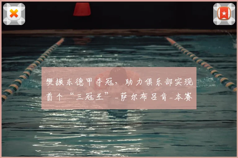樊振东德甲夺冠，助力俱乐部实现首个“三冠王”_萨尔布吕肯_本赛季_乒乓球